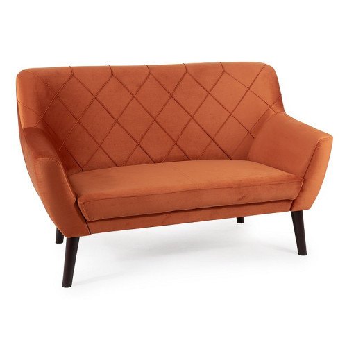 SOFA KIER 2 VELVET CYNAMON BLUVEL 4215 / WENGE