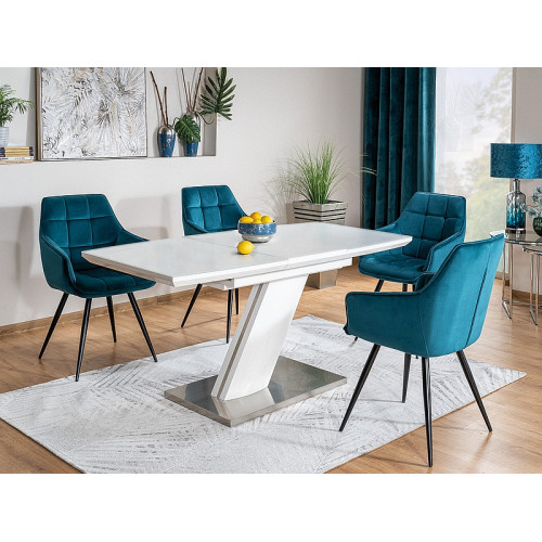  Καρέκλα τραπεζαρίας βελούδινη  Lilia  45 x 59 x 90 DIOMMI LILIAVCTU