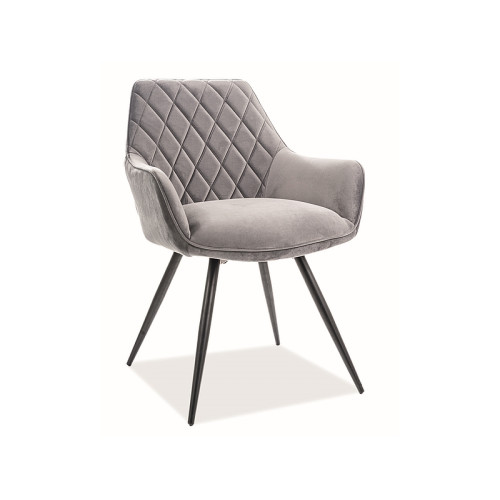 Καρέκλα τραπεζαρίας βελούδινη Linea Velvet 43 x 43x 82 DIOMMI LINEAVCSZ