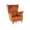 FOTEL LORD VELVET CYNAMON BLUVEL 4215 / WENGE