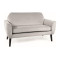 SOFA MENA VELVET J. SZARY BLUVEL 03 / WENGE