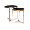 BENCH MILOS BLACK/CHAMPAGNE (SET) DIOMMI MILOCCZSZ