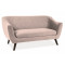 SOFA MOLLY 2 VELVET OLIWKA BLUVEL 77 / WENGE