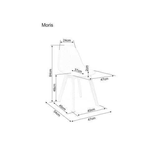 ΚΑΡΕΚΛΑ MORIS BEECH / ΑΝΟΙΧΤΟ ΓΚΡΙ DIOMMI MORISBUJSZ