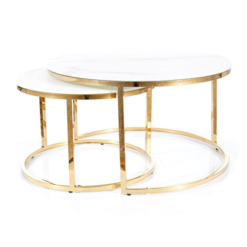 MUSE ΠΑΓΚΟΣ ΛΕΥΚΟ ΜΑΡΜΑΡΟ ΕΦΕ / ΧΡΥΣΟ (ΣΕΤ) DIOMMI MUSEMAZL