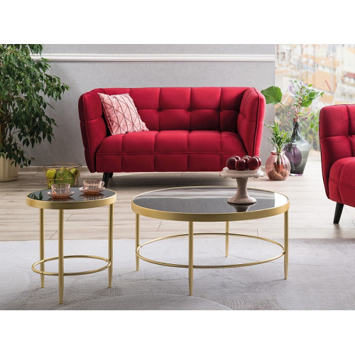 MYSTIC B TABLE ΜΑΥΡΟ / ΧΡΥΣΟ ΜΑΤ FI 82 DIOMMI MYSTICBCZL