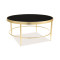 MYSTIC B TABLE ΜΑΥΡΟ / ΧΡΥΣΟ ΜΑΤ FI 82 DIOMMI MYSTICBCZL