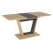 TABLE NIGEL OAK WOTAN / BROWN 120(160)X80 (D) DIOMMI NIGELDWBR120D