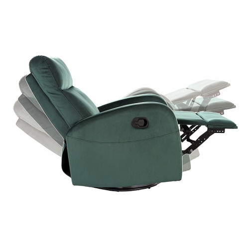 ΠΤΥΣΣΟΜΕΝΗ ΠΟΛΥΘΡΟΝΑ OLIMP VELVET GREEN BLUVEL 78 DIOMMI OLIMPVZ