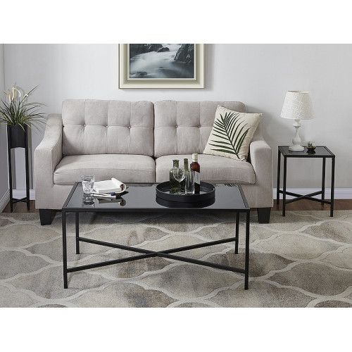 OSAKA B TABLE BLACK / ΜΑΥΡΟ 40X40 DIOMMI OSAKABC