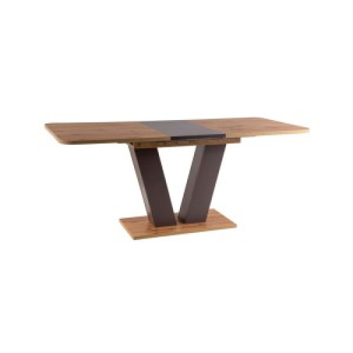 TABLE PLATON OAK WOTAN / BROWN 136 (176) X80 IN DIOMMI PLATONDWBR136IN