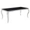 TABLE PRINCE BLACK/CHROME 180X90 DIOMMI PRINCECCH180