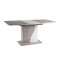 TABLE SYRIUSZ GRAY (CONCRETE EFFECT) / WHITE MATT 120 (160) X80 IN DIOMMI SYRIUSZSZBM120IN