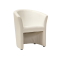  Πολυθρόνα οικολογικό δέρμα κρεμ TM1KREMP 67x60x76 DIOMMI 80-165