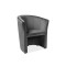 TM-1 BEIGE VELVET ARMCHAIR BLUVEL 28/ WENGE DIOMMI TM1V28