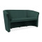 Καναπές TM-3 160x60x76cm χρώμα βελούδο πράσινο Bluvel 78 / Wenge DIOMMI TM3V78