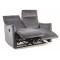 SOFA ROZKŁADANA TRAVIS 2 VELVET SZARY BLUVEL 14